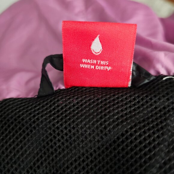 Puma Sports Lifestyle Women's Black/Pink Running Outdoor Winbreaker Jacket Small - Picture 10 of 16